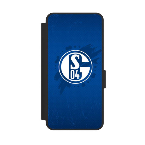Samsung Galaxy S25 Edge NIVOflip Schalke 04 Farbe Fleck Blau