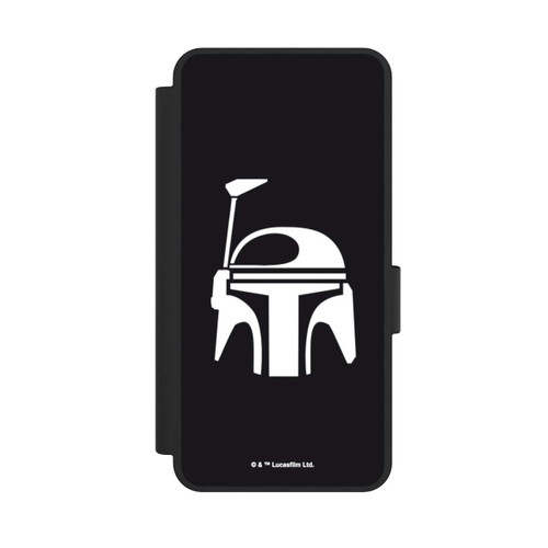 Samsung Galaxy S25 Edge NIVOflip Boba Fett Helm Schwarz