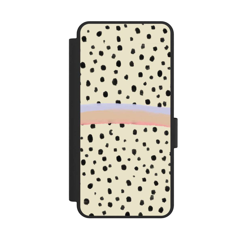 Galaxy S25 Edge NIVOflip Crazy Life Art Pastel
