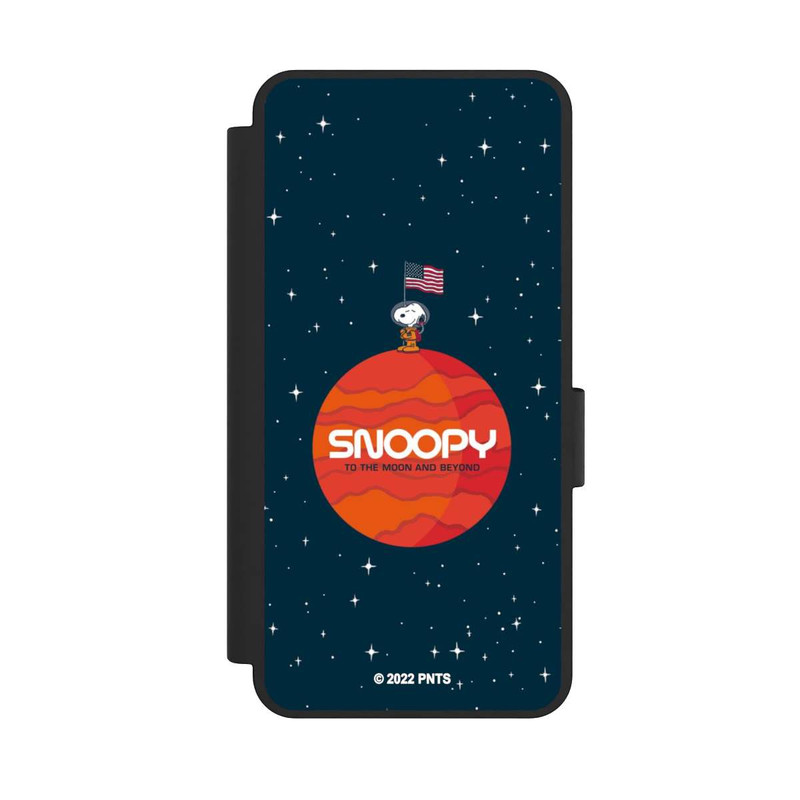 Galaxy S25 Edge NIVOflip Snoopy Weltraumreisender Orange