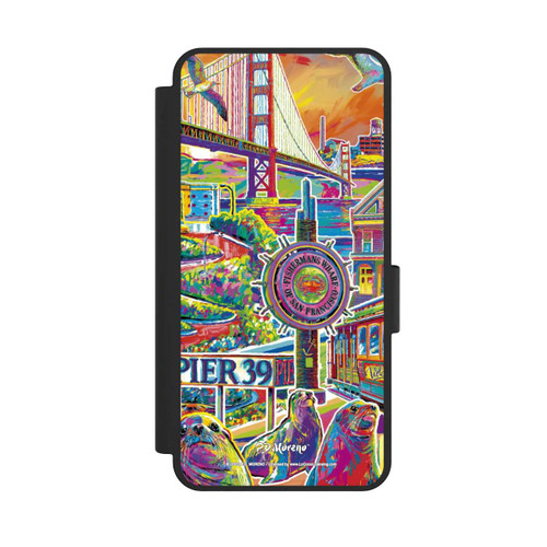 Samsung Galaxy S25 Edge NIVOflip San Francisco Art By P.D. Moreno