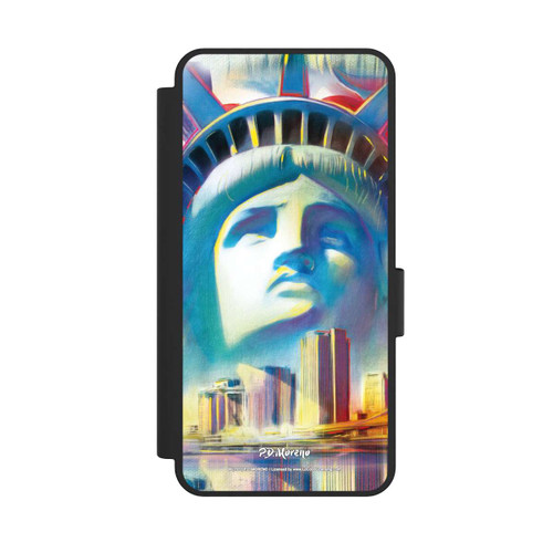 Samsung Galaxy S25 Edge NIVOflip New York Liberty Art By P.D. Moreno