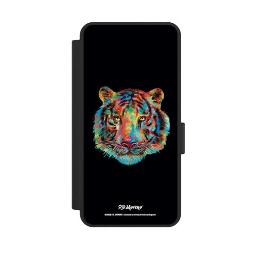 Samsung Galaxy S25 Edge NIVOflip Tiger Art By P.D. Moreno