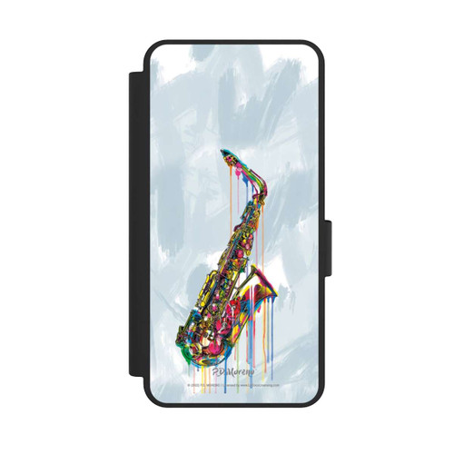 Samsung Galaxy S25 Edge NIVOflip Saxophone Art By P.D. Moreno