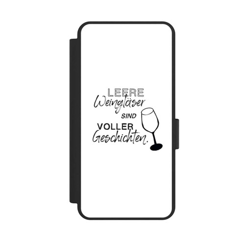 Samsung Galaxy S25 Edge NIVOflip Leere Weingläser