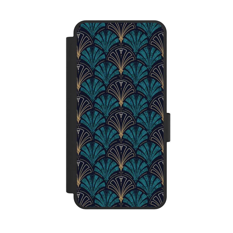 Galaxy S25 Edge NIVOflip Éventails Art Déco Or