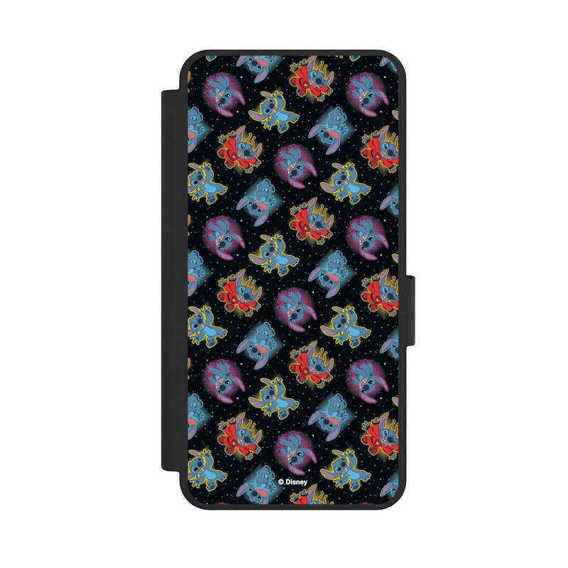Galaxy S25 Edge NIVOflip Stitch Pattern Black
