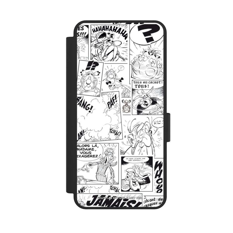 Galaxy S25 Edge NIVOflip BD Astérix Blanc & Noir