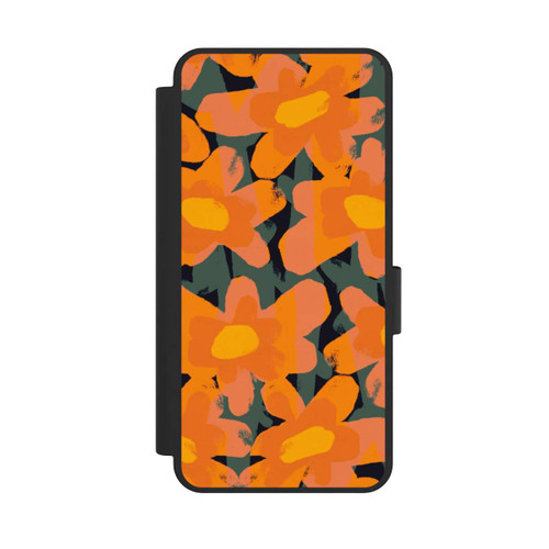 Samsung Galaxy S25 Edge NIVOflip Prairie Fleurie Orange