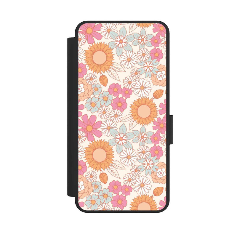 Galaxy S25 Edge NIVOflip Retro Boho Flowers 