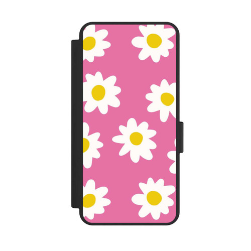 Samsung Galaxy S25 Edge NIVOflip Daisy Pink Pattern