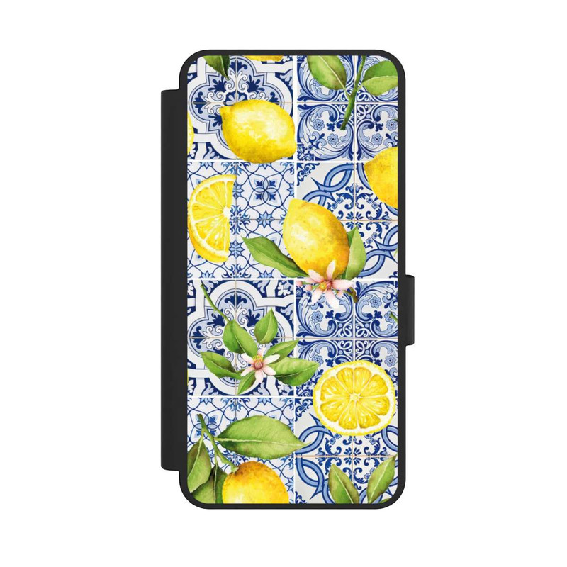 Galaxy S25 Edge NIVOflip Greek Lemon Pattern Amalfi Coast