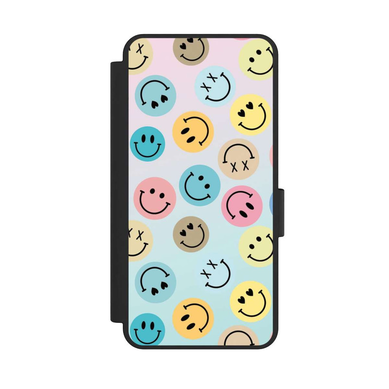 Galaxy S25 Edge NIVOflip Smiles Emotes Pattern Colorful
