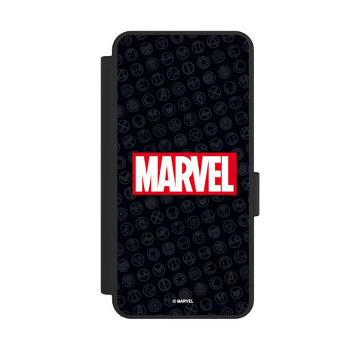 Samsung Galaxy S25 Edge NIVOflip Marvel Logo Black Red 
