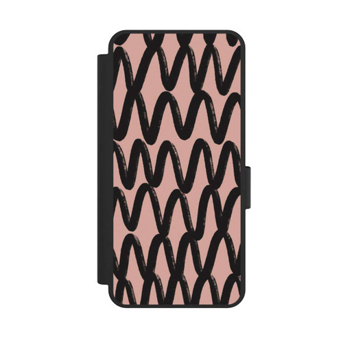 Samsung Galaxy S25 Edge NIVOflip Zig Zag Noir