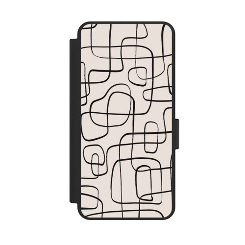 Samsung Galaxy S25 Edge NIVOflip Lignes Fines Pattern