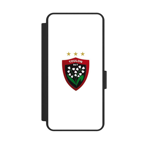 Samsung Galaxy S25 Edge NIVOflip RC Toulonnais Logo Weiß