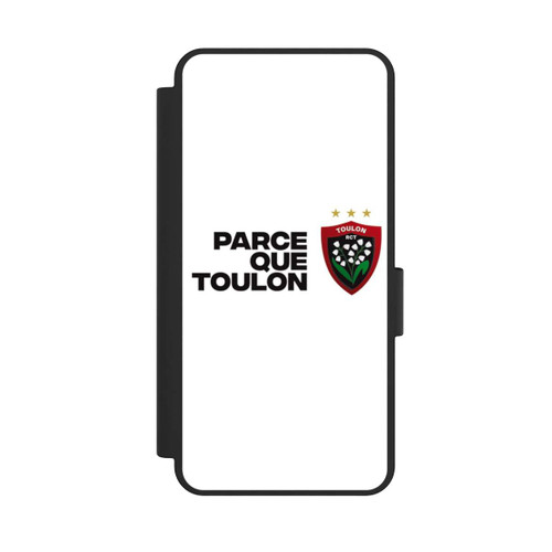 Samsung Galaxy S25 Edge NIVOflip RC Toulonnais PQT Blanc