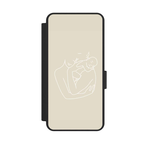 Samsung Galaxy S25 Edge NIVOflip Line Art Familie 2