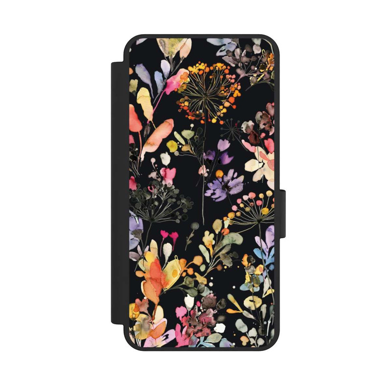 Galaxy S25 Edge NIVOflip Herbes sauvages noires