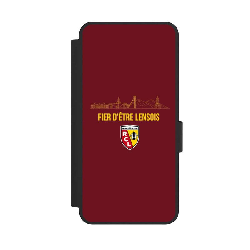 Galaxy S25 Edge NIVOflip RC Lens Fier d'être Lensois bordeaux