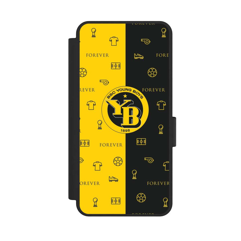 Galaxy S25 Edge NIVOflip BSC YB Gelb Schwarz Muster