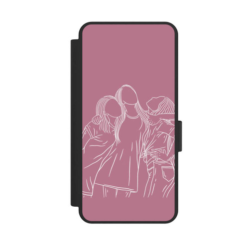Samsung Galaxy S25 Edge NIVOflip Freundinnen Line Art