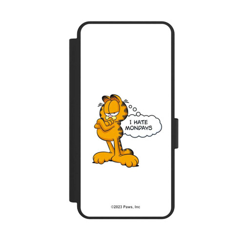Samsung Galaxy S25 Edge NIVOflip Garfield I Hate Mondays Weiß