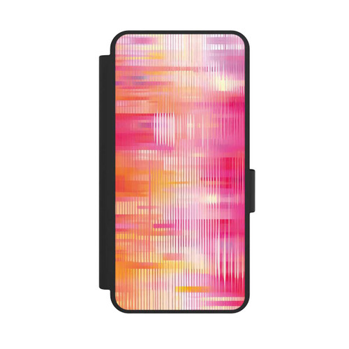 Samsung Galaxy S25 Edge NIVOflip Glitch Pink Orange
