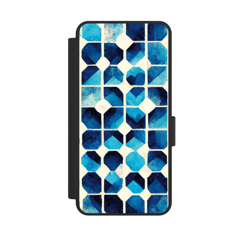 Galaxy S25 Edge NIVOflip Motif bleu