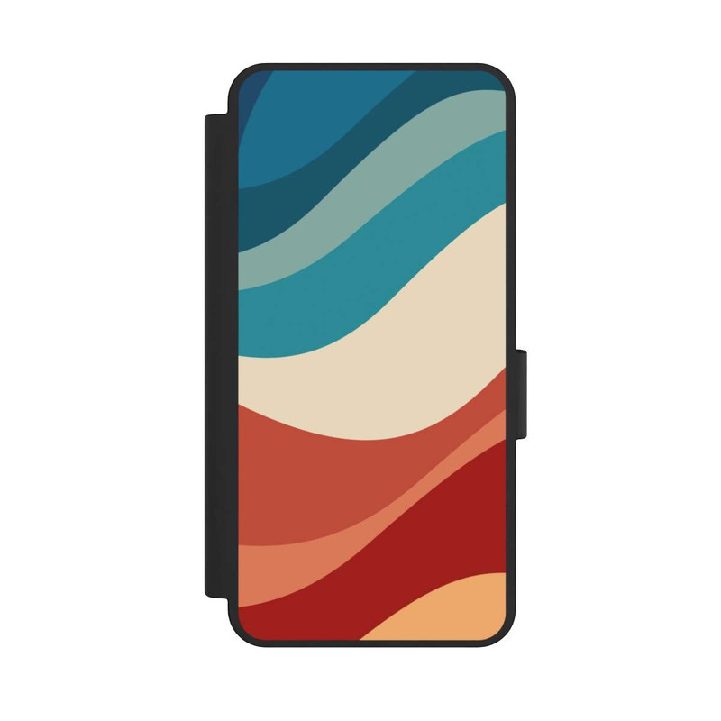 Galaxy S25 Edge NIVOflip Vagues de couleur