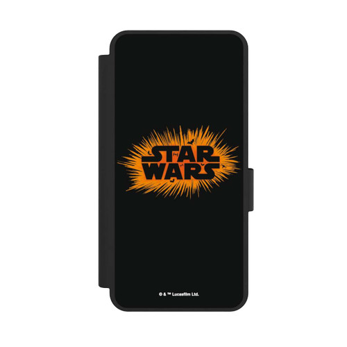 Samsung Galaxy S25 Edge NIVOflip Star Wars Logo Orange Halloween Explosion