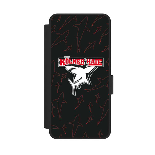 Samsung Galaxy S25 Edge NIVOflip Haie Muster Rot
