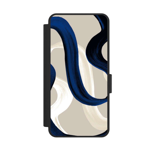 Samsung Galaxy S25 Edge NIVOflip Abstrakte Pinselstriche 80