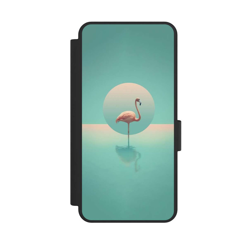 Galaxy S25 Edge NIVOflip Flamingo In The Pool 
