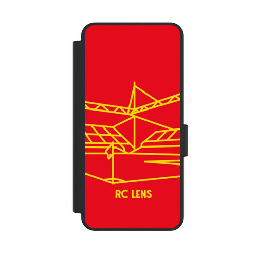 Samsung Galaxy S25 Edge NIVOflip RC Lens Ligne d'art Stade grand