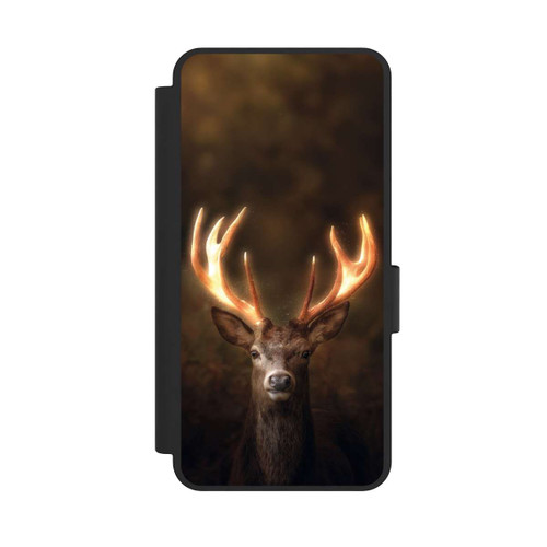 Samsung Galaxy S25 Edge NIVOflip Hirsch Goldenes Geweih