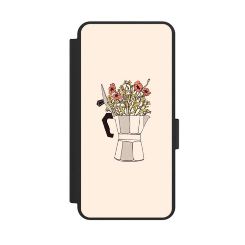 Samsung Galaxy S25 Edge NIVOflip Moka Flowers