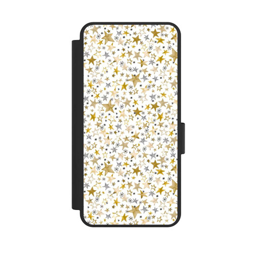 Samsung Galaxy S25 Edge NIVOflip Winter Stars Gold