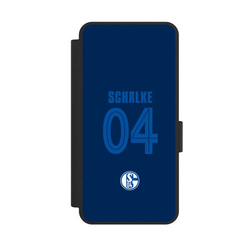 Samsung Galaxy S25 Edge NIVOflip Schalke 04 Dunkelblau