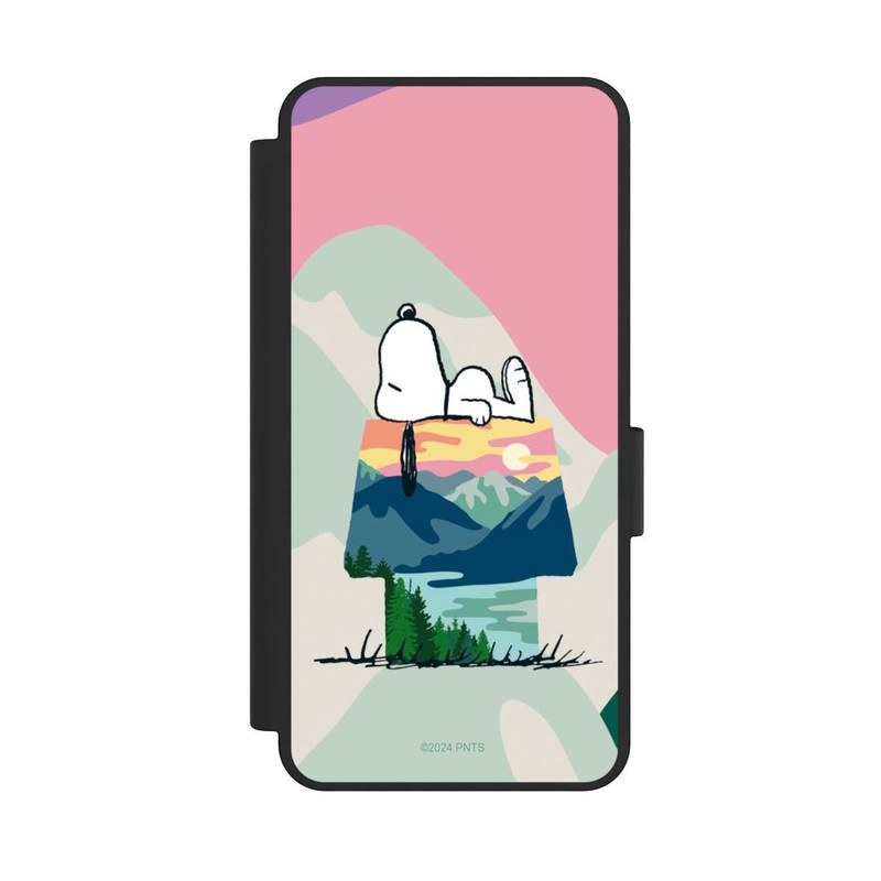 Galaxy S25 Edge NIVOflip Snoopy à l'extérieur