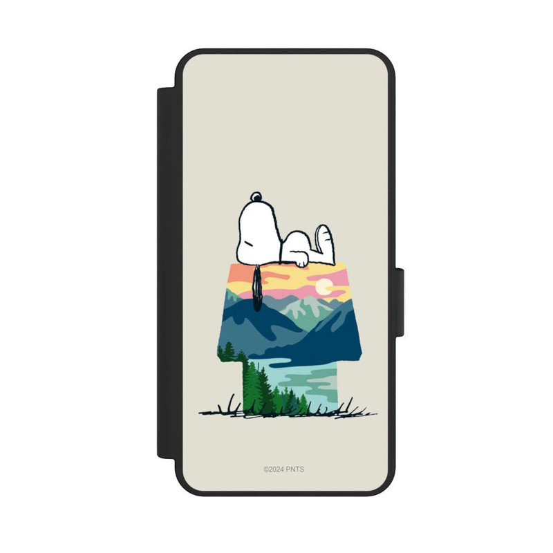 Galaxy S25 Edge NIVOflip Snoopy Camping Hütte