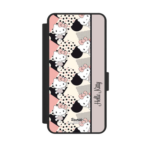Samsung Galaxy S25 Edge NIVOflip Hello Kitty elegantes Muster