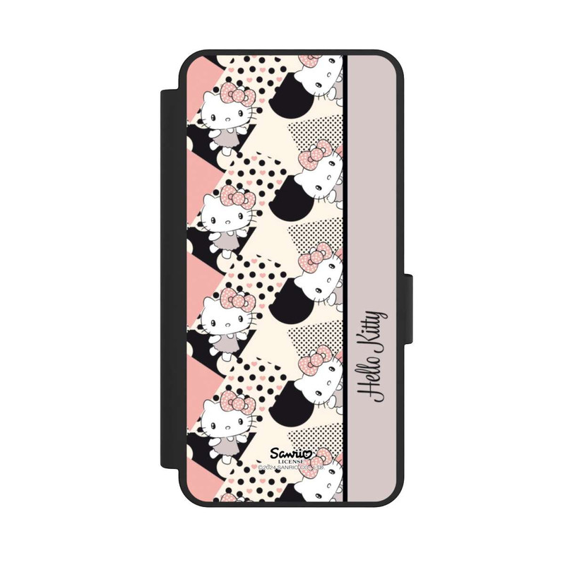 Galaxy S25 Edge NIVOflip Hello Kitty elegantes Muster