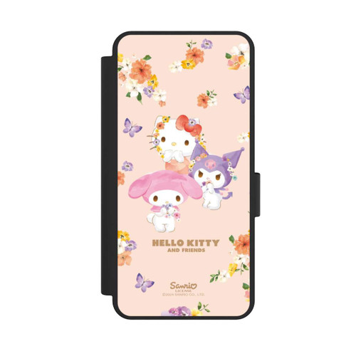 Samsung Galaxy S25 Edge NIVOflip Hello Kitty Frühlingsblumen