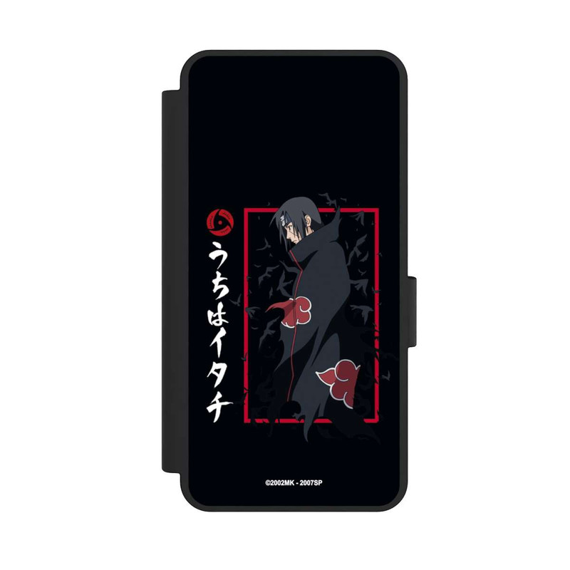 Galaxy S25 Edge NIVOflip Itachi corbeaux noirs