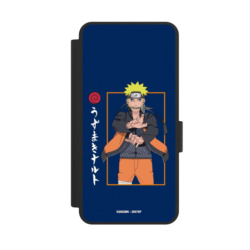 Galaxy S25 Edge NIVOflip Naruto Position de Combat bleu