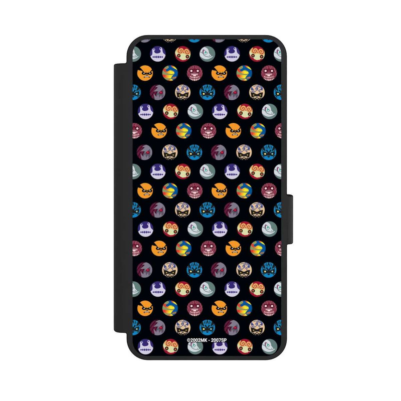 Galaxy S25 Edge NIVOflip Bijuu Muster Schwarz