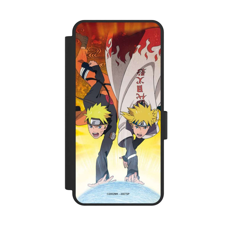Galaxy S25 Edge NIVOflip Naruto Minato père et fils