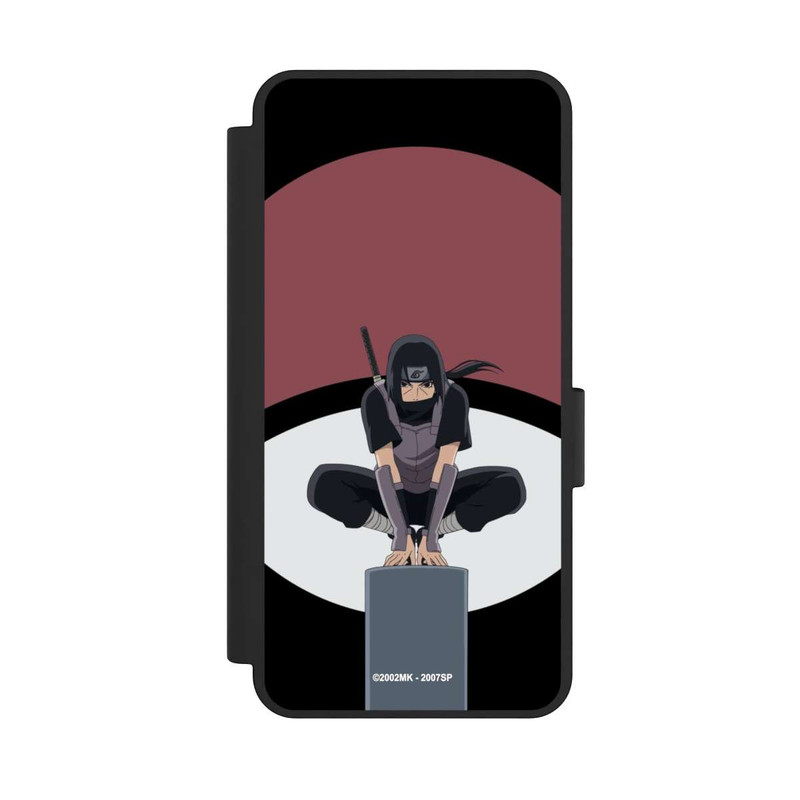 Galaxy S25 Edge NIVOflip Itachi Uchiha Symbol schwarz